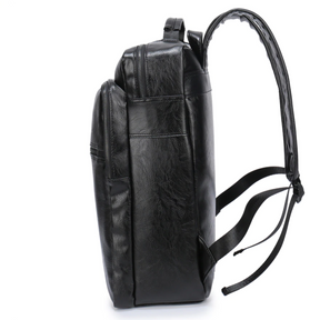 Mochila Executiva Tiradentes em Couro Preto